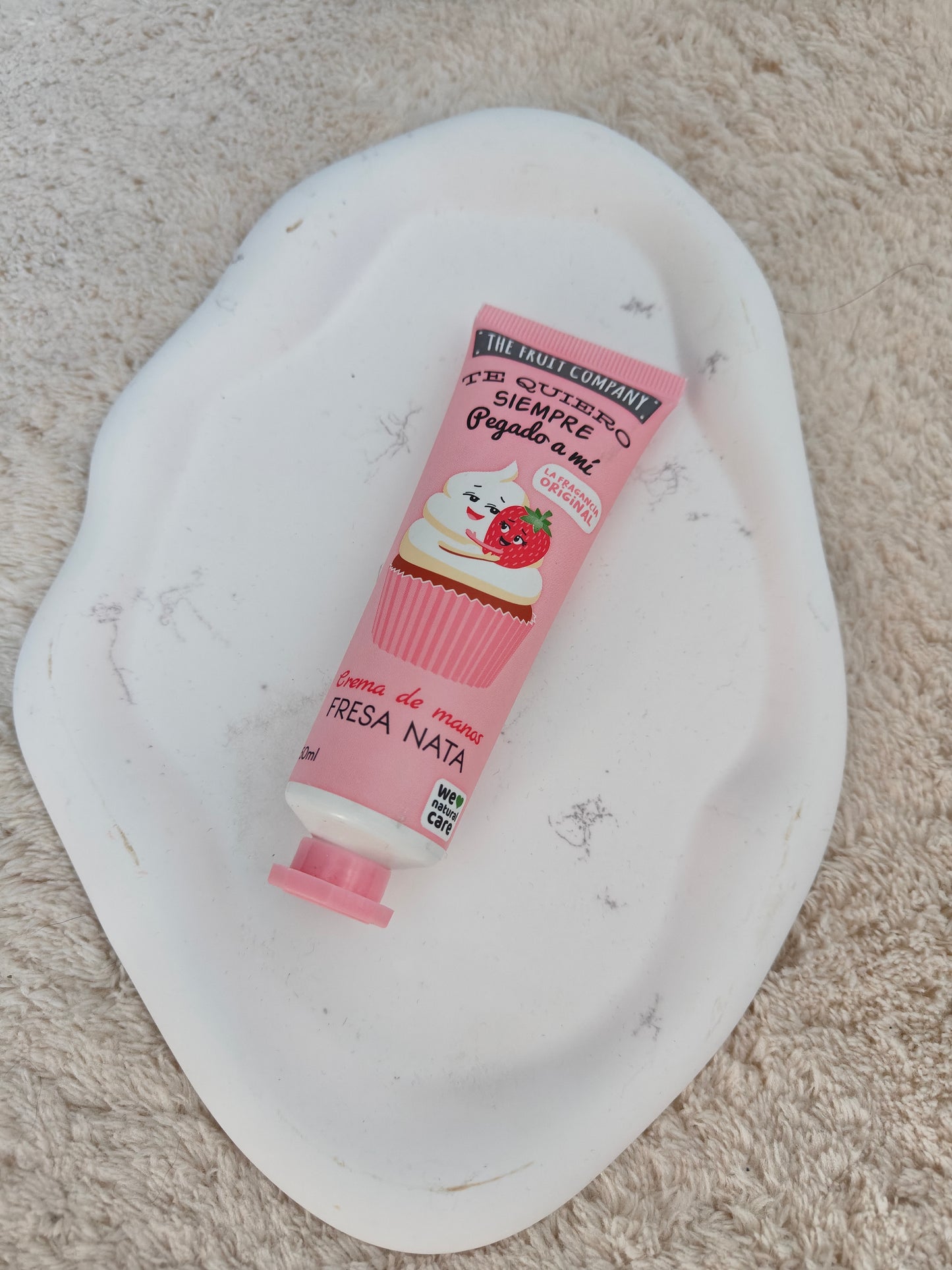 Crème mains - Senteur Fraise Chantilly