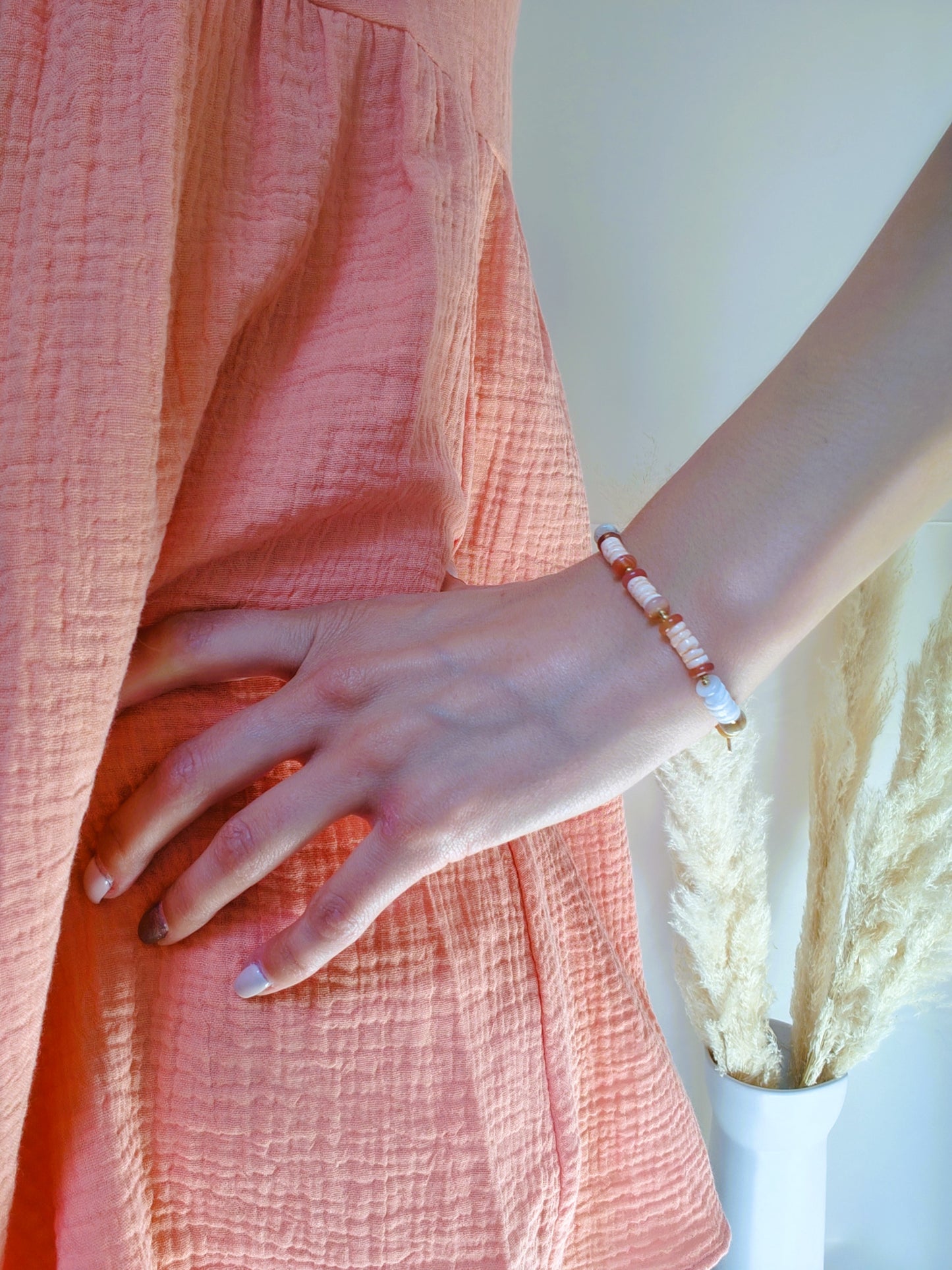 Bracelet Saumon Léa