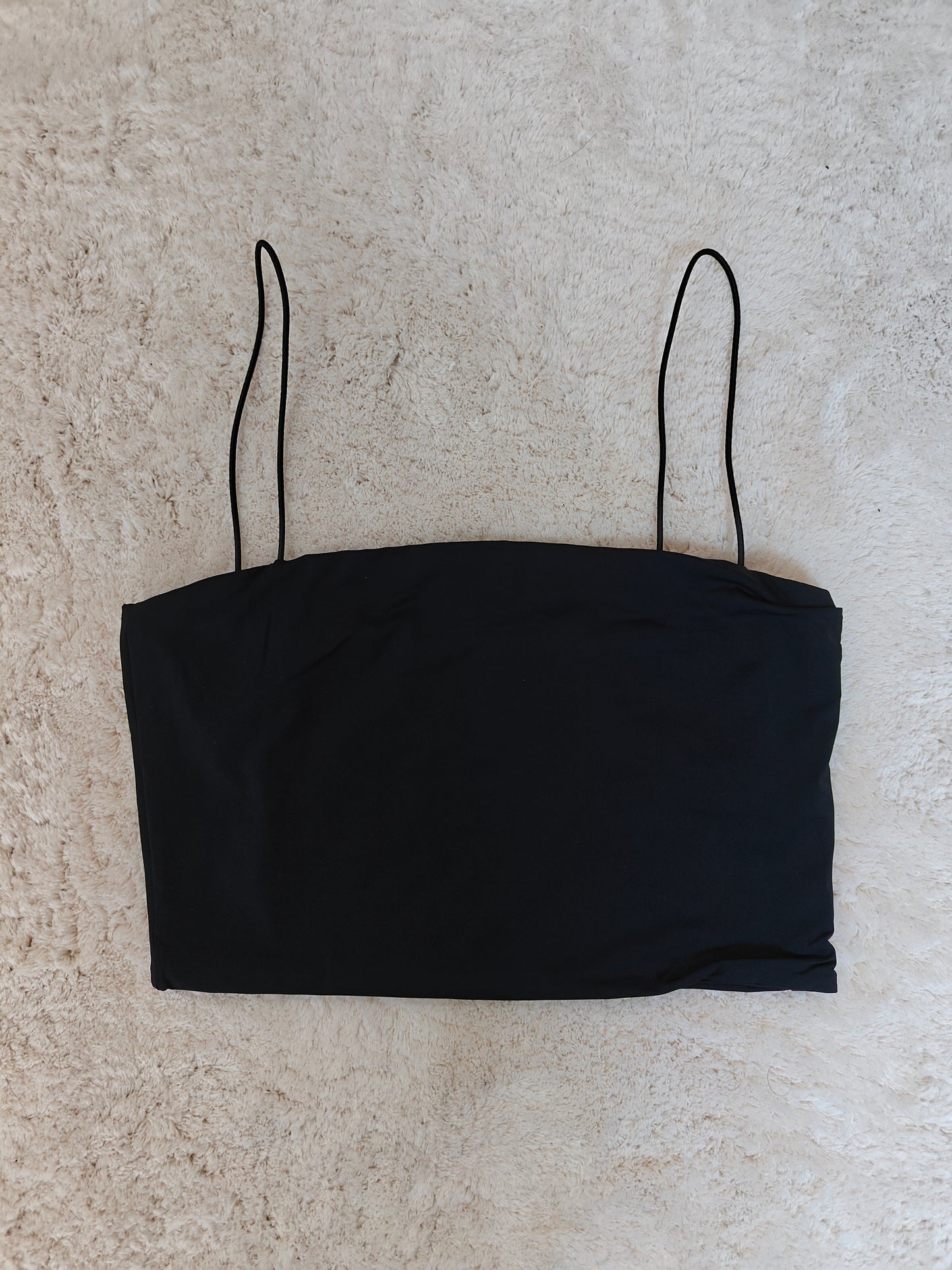 Crop top bretelle fine Lisa