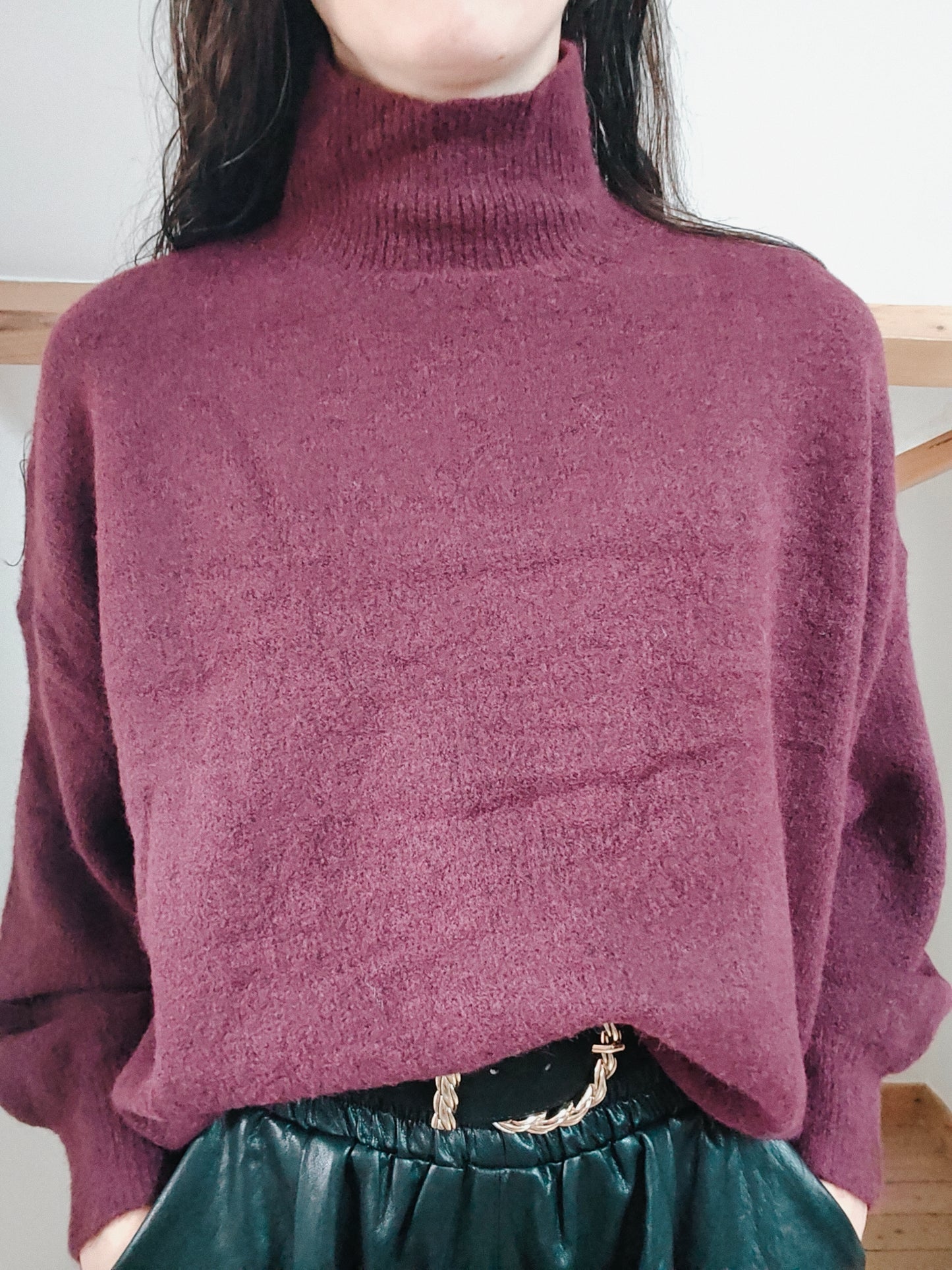 Pull Bordeaux